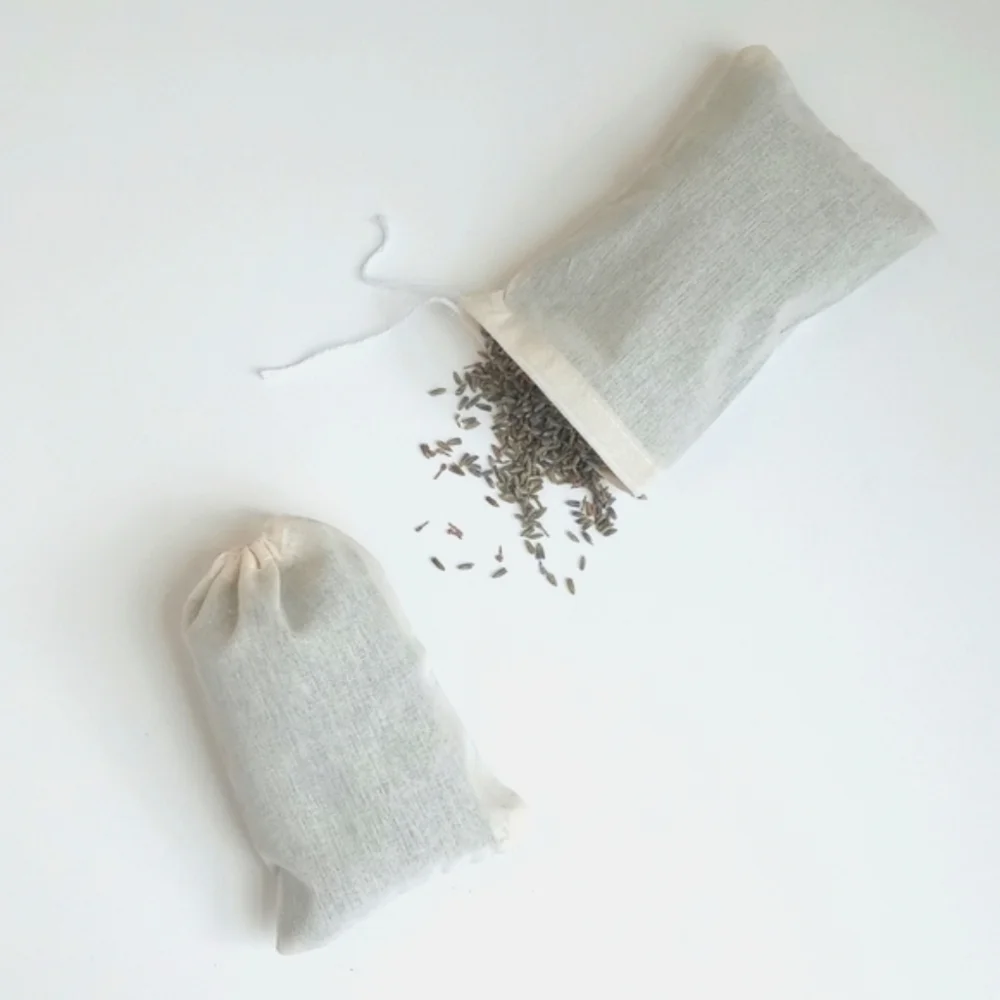 Lavender Sachets Set of 2 (Organic French Lavender Flower) Sachets Set of 2